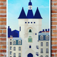 Carte Postale La Grosse Cloche  monument historique de la...