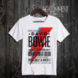 Tee-shirt David Bowie concert à commander