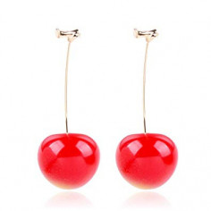 Boucles d'oreilles cerises 2