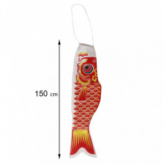 Koinobori rouge 1m 2