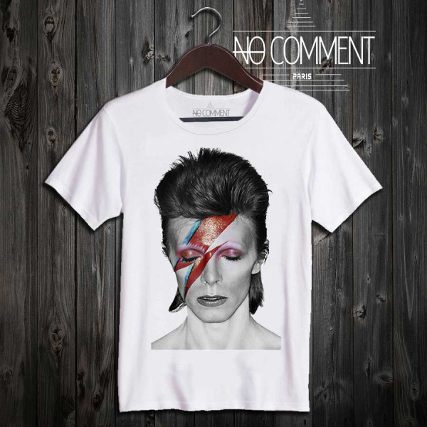 Tee-shirt David Bowie Ziggy stardust à commander