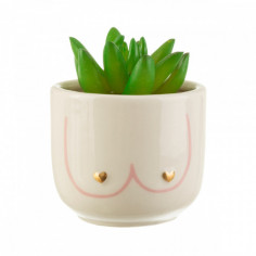 Mug ou cache pot  poitrine Girl Power de Sass&belle