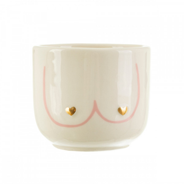 Mug ou cache pot  poitrine Girl Power de...