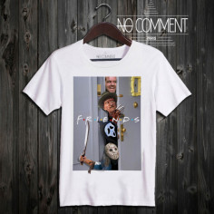 Tee-shirt Friends Parody No comment à commander