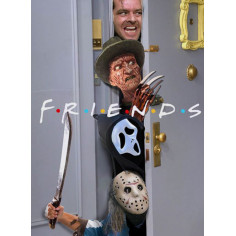 Tee-shirt Friends Parody No comment à commander 2