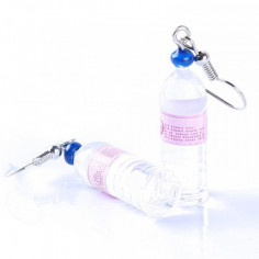 Boucles d'oreille bouteille d'eau Evian 2