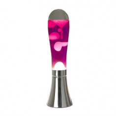 Lampe lave magma rose aluminium de Balvi 2