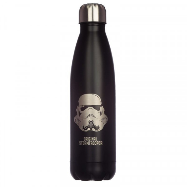 Bouteille isotherme Stormtrooper noire en acier inoxydable