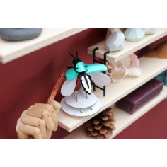 Luciole 3D Origami papier par assembli