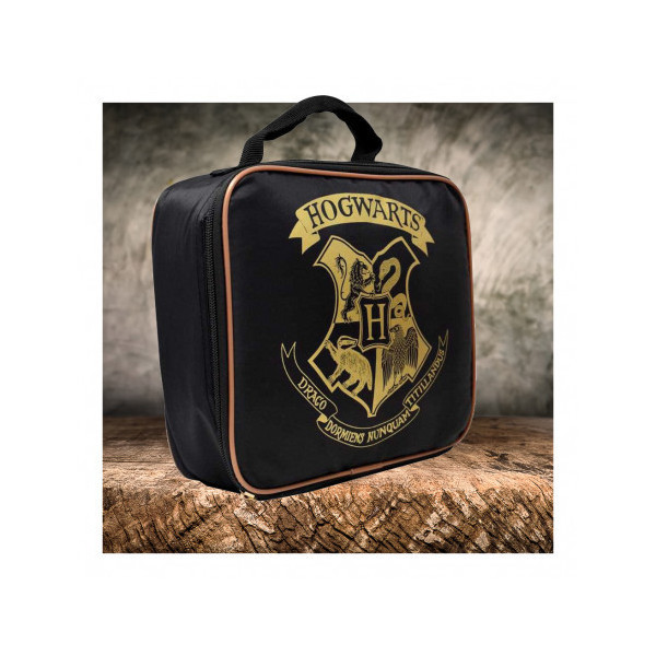 Lunch bag Harry Potter Hogwarts noir