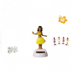 Solaire danseuse Vahiné Hawaïenne jaune
