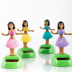 Solaire danseuse Vahiné Hawaïenne jaune 2