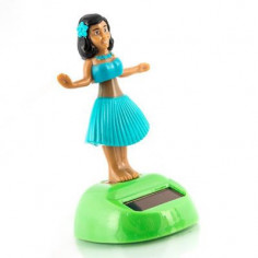 Solaire danseuse Vahiné Hawaïenne  bleue
