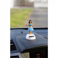 Solaire danseuse Vahiné Hawaïenne  bleue 2