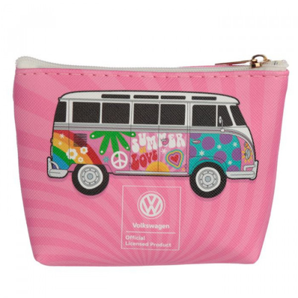 Porte-monnaie Volkswagen Summer Love rose