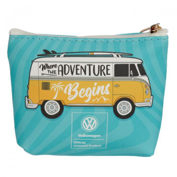 Porte-Monnaie Volkswagen Surf Adventure bleu clair