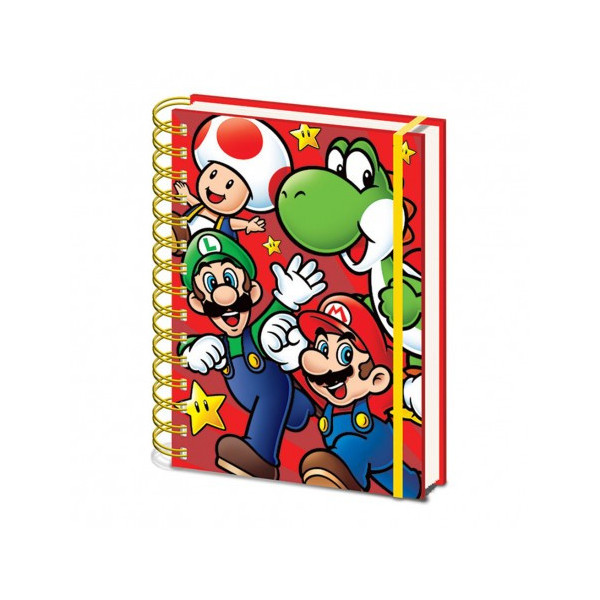 Carnet de notes Super Mario