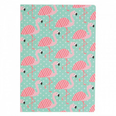 Notebook A5 flamant rose