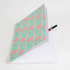 Notebook A5 flamant rose 2