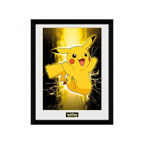 Pikachu poster encadré Pokemon
