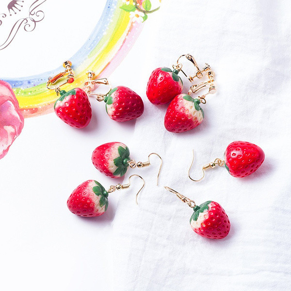 Boucles Fraises