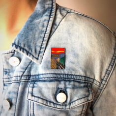 Pin's Le Cri Edvard Munch 2