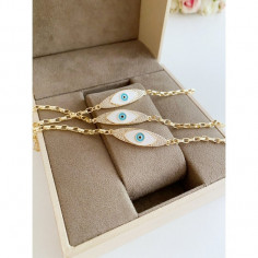 Bracelet oeil en strass