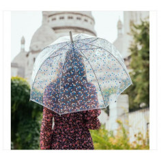Parapluie cloche transparent imprimé Arbre de Vie