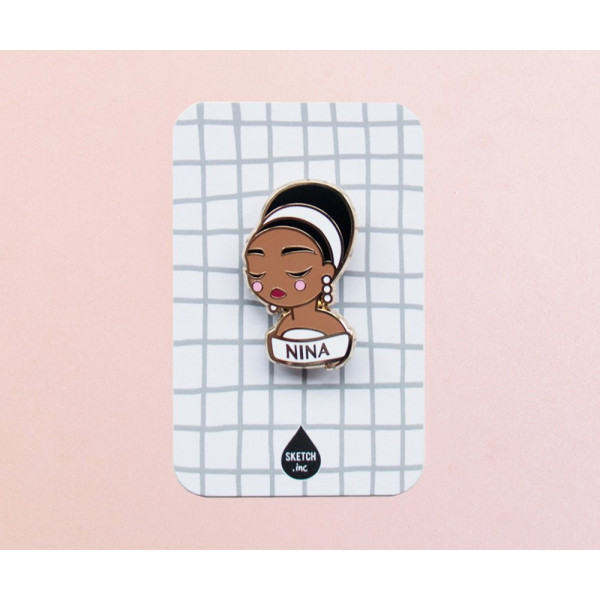 Broche Nina Simone
