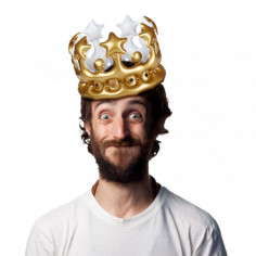 Couronne gonflable pour lui