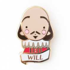 Broche William Shakespeare