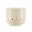 Mug ou cache pot  poitrine Girl Power de Sass&belle