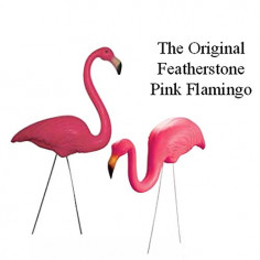 Flamant rose originaux de Don Featherstone  vendu par paire