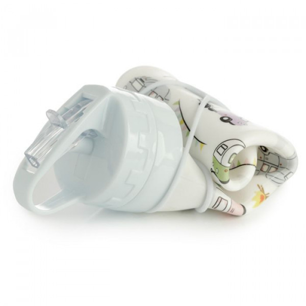 Bouteille pliable en silicone motif caravanes