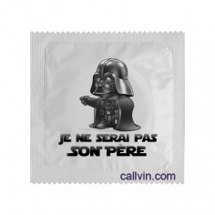 Préservatif Je ne serai pas son Père