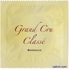 Préservatif " Grand cru classé "
