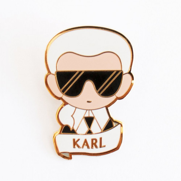 Broche Karl Lagerfeld