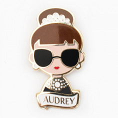 Broche Audrey Hepburn
