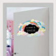 Sticker ardoise licorne