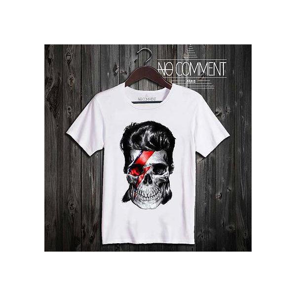 Tee-shirt David Bowie Ziggy Skull à commander