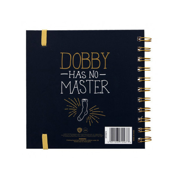 Carnet Elfe Dobby Harry Potter